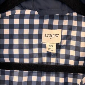 Women’s J Crew Navy Blue Puffer Vest - Size XS